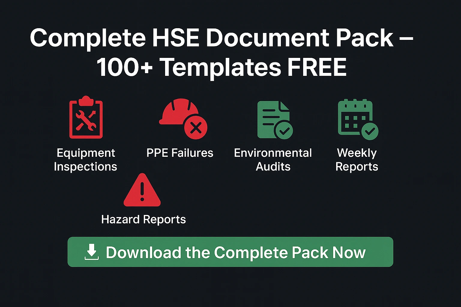 HSE Report Format Templates 00+ Templates Free Download