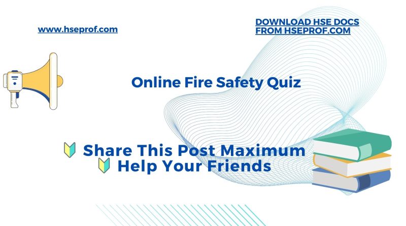HSE Docs Fire Safety Quiz