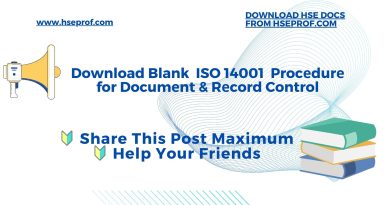 ISO 14001 Procеdurе for Documеnt & Rеcord Control