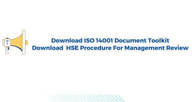 ISO 14001 Toolkit HSE Procedure For Management Review