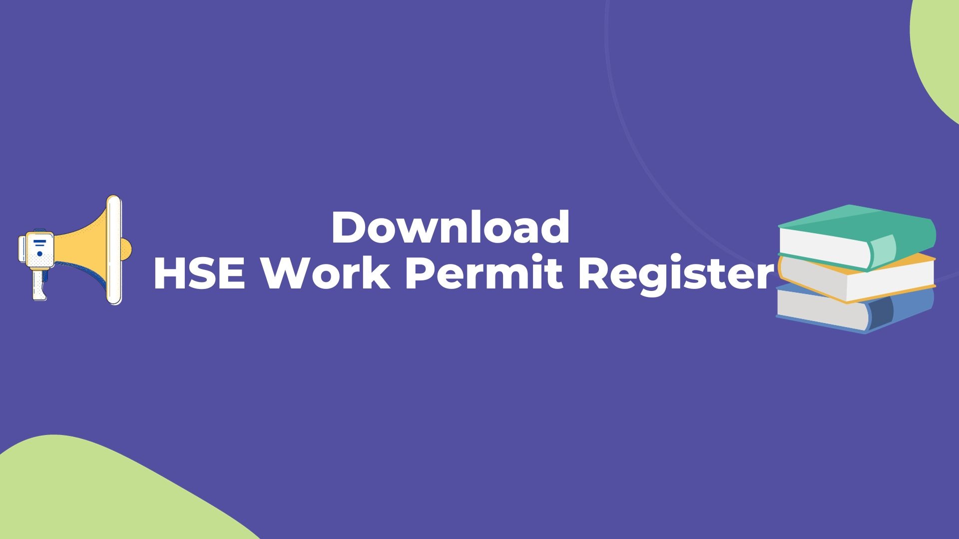 HSE Work Permit Register