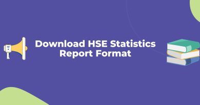 Download HSE Statistics Report Format